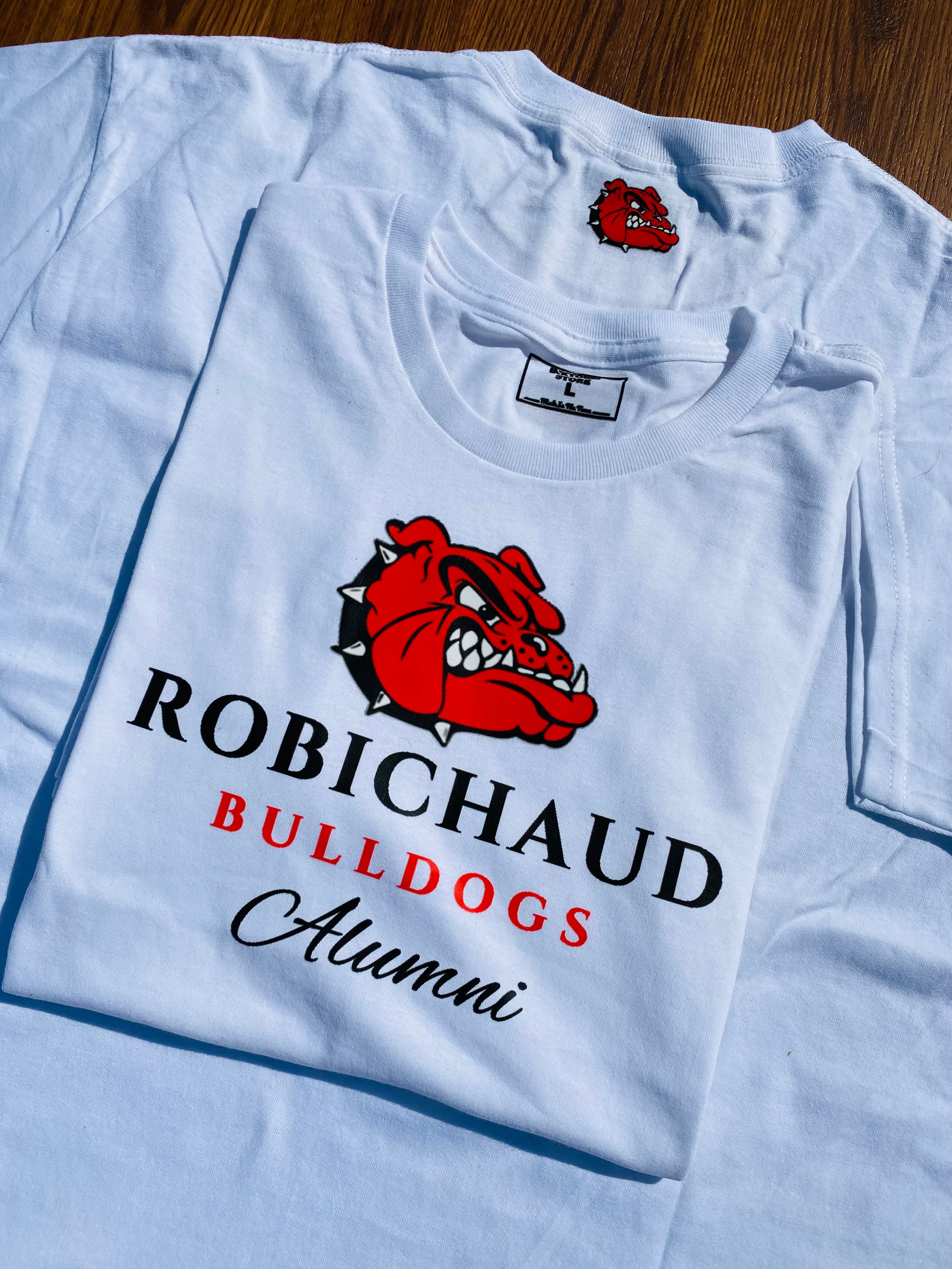 Robichaud Bulldogs Alumni Tee (white)