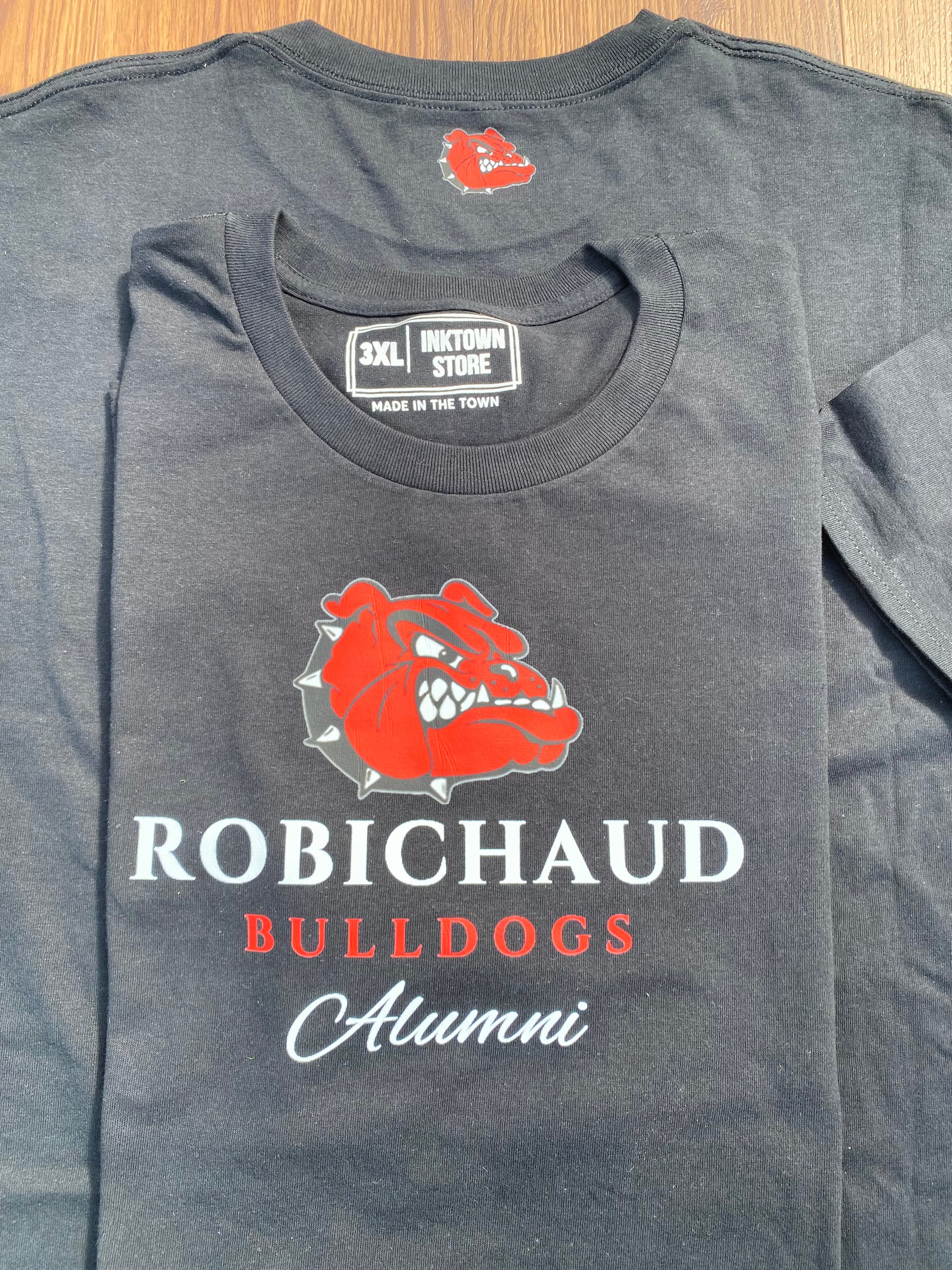 Robichaud Bulldogs Alumni Tee (black)