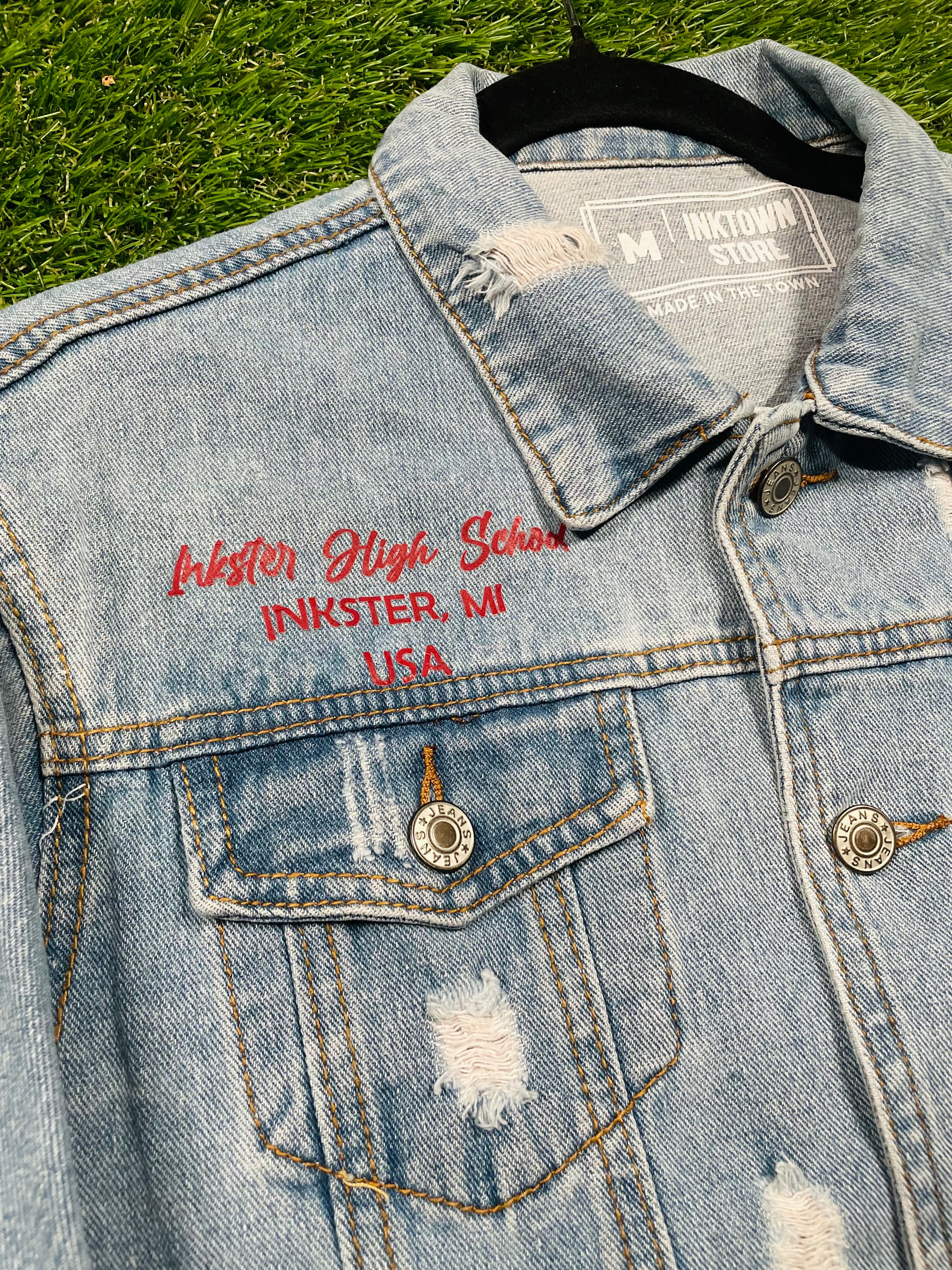 “The High” Blue Jean Jacket - (Women’s Medium)