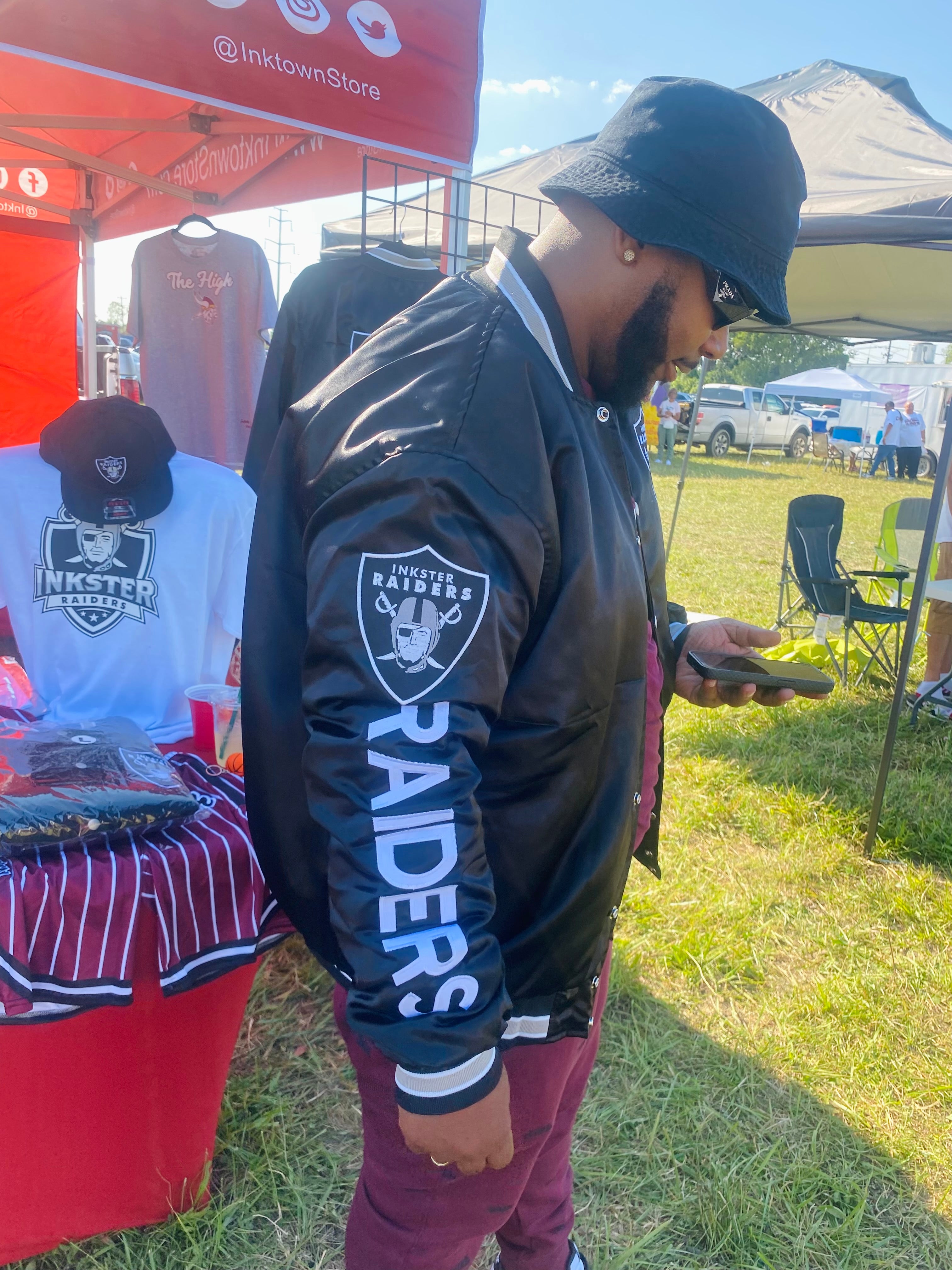 Inkster Raiders Bomber - Black