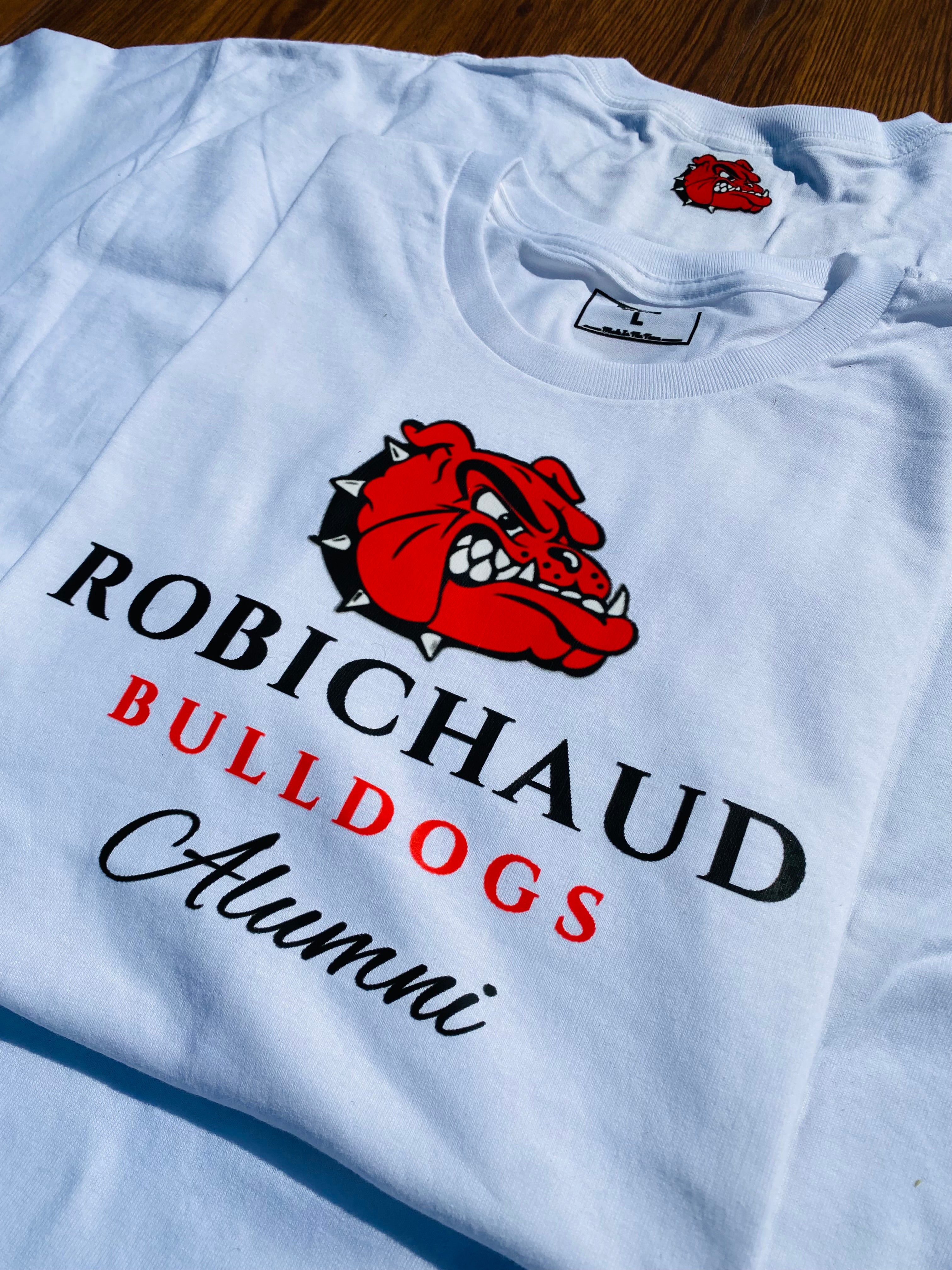 Robichaud Bulldogs Alumni Tee (white)