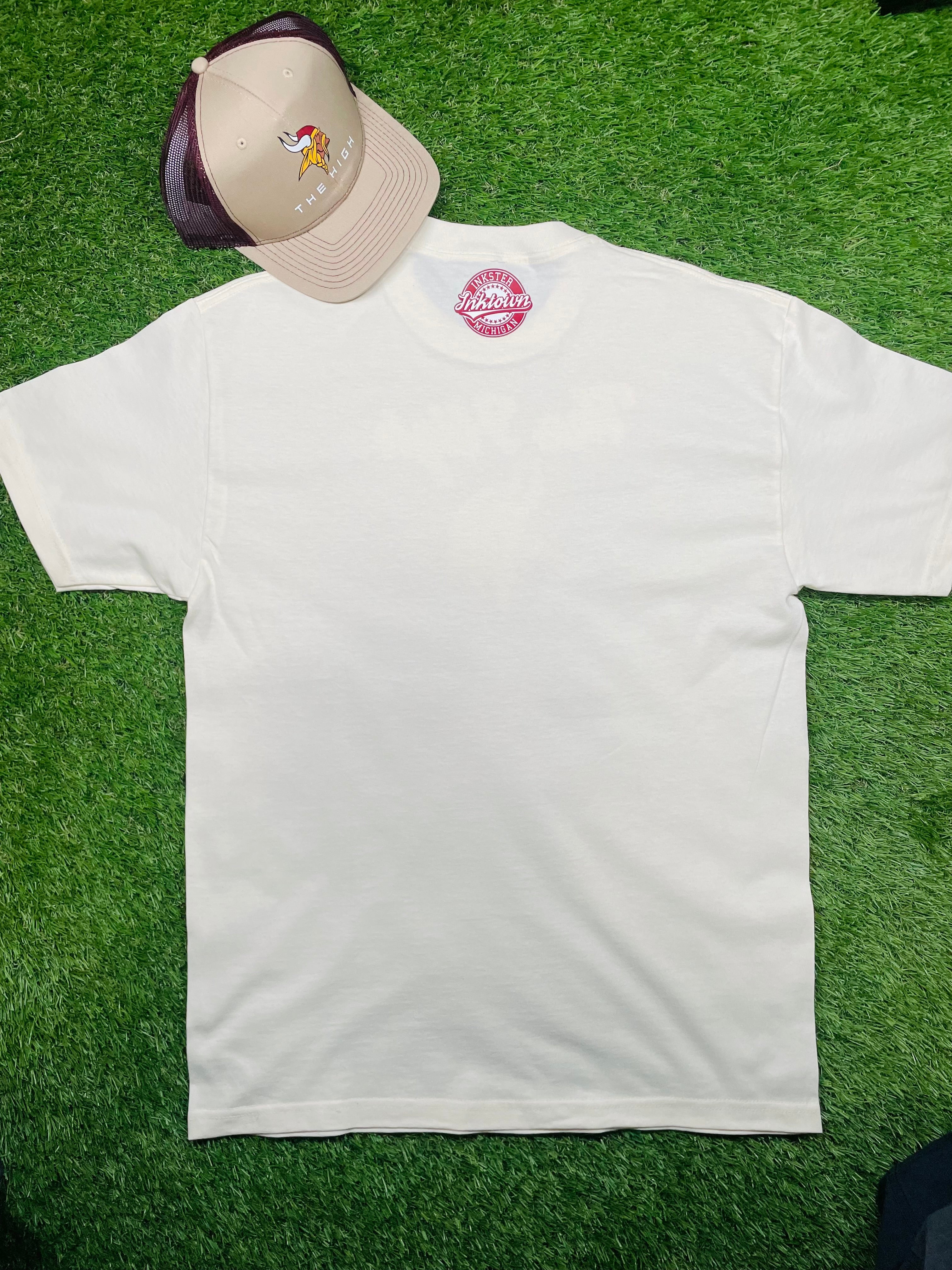 “The High” T-Shirt (cream/light tan)