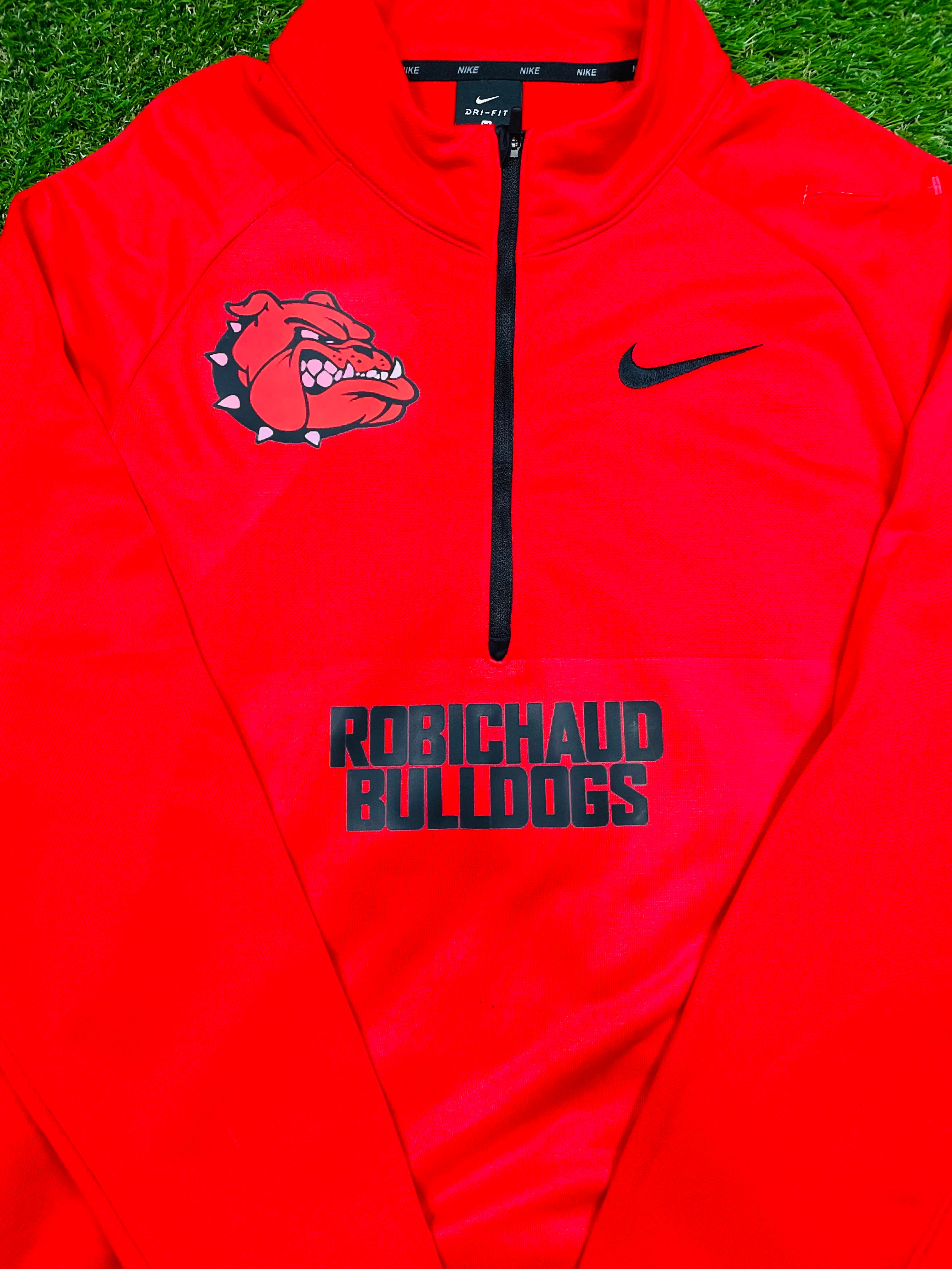 Robichaud Bulldogs Nike Pull Over - Size (LT - Large Tall)