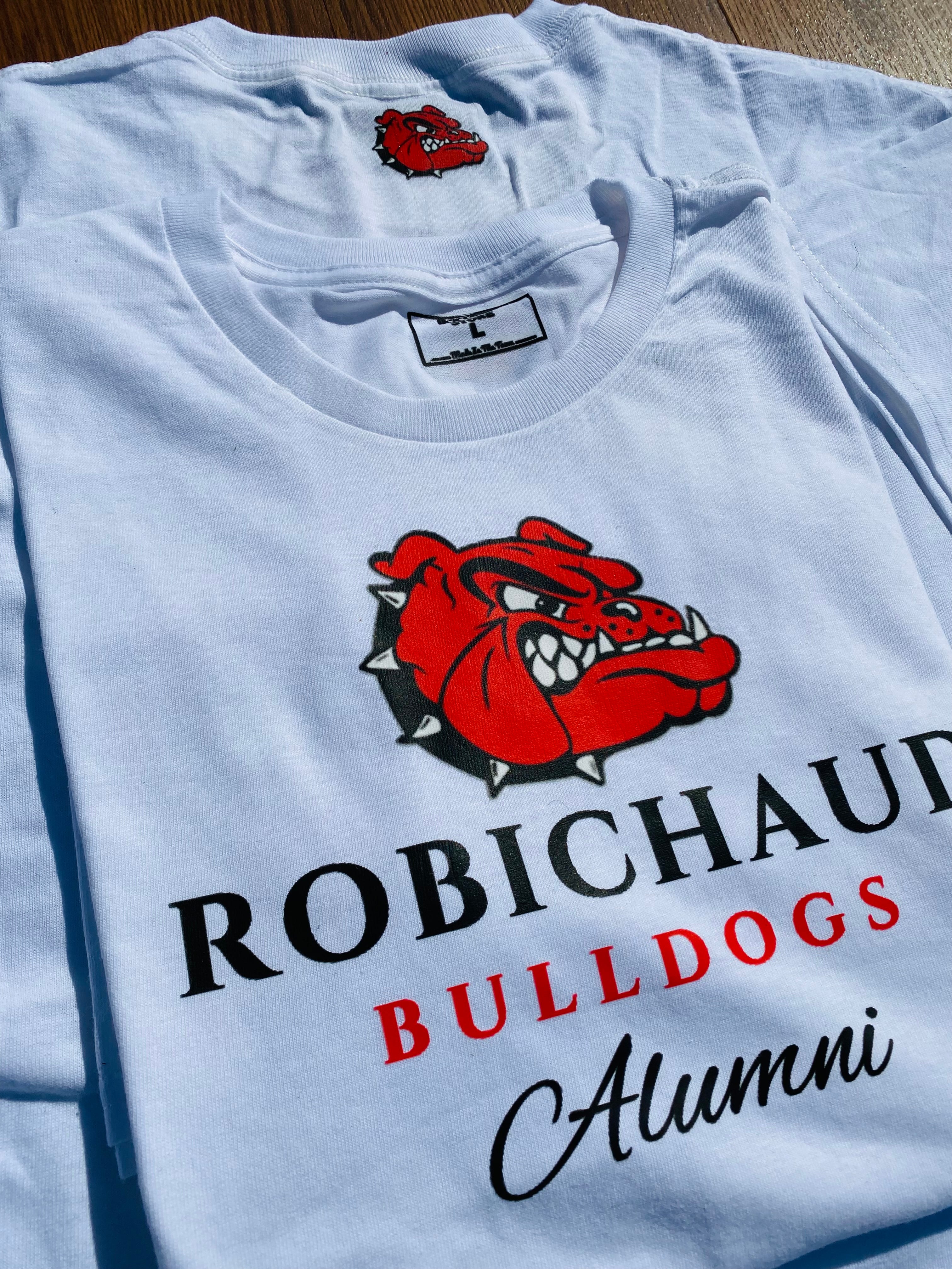 Robichaud Bulldogs Alumni Tee (white)