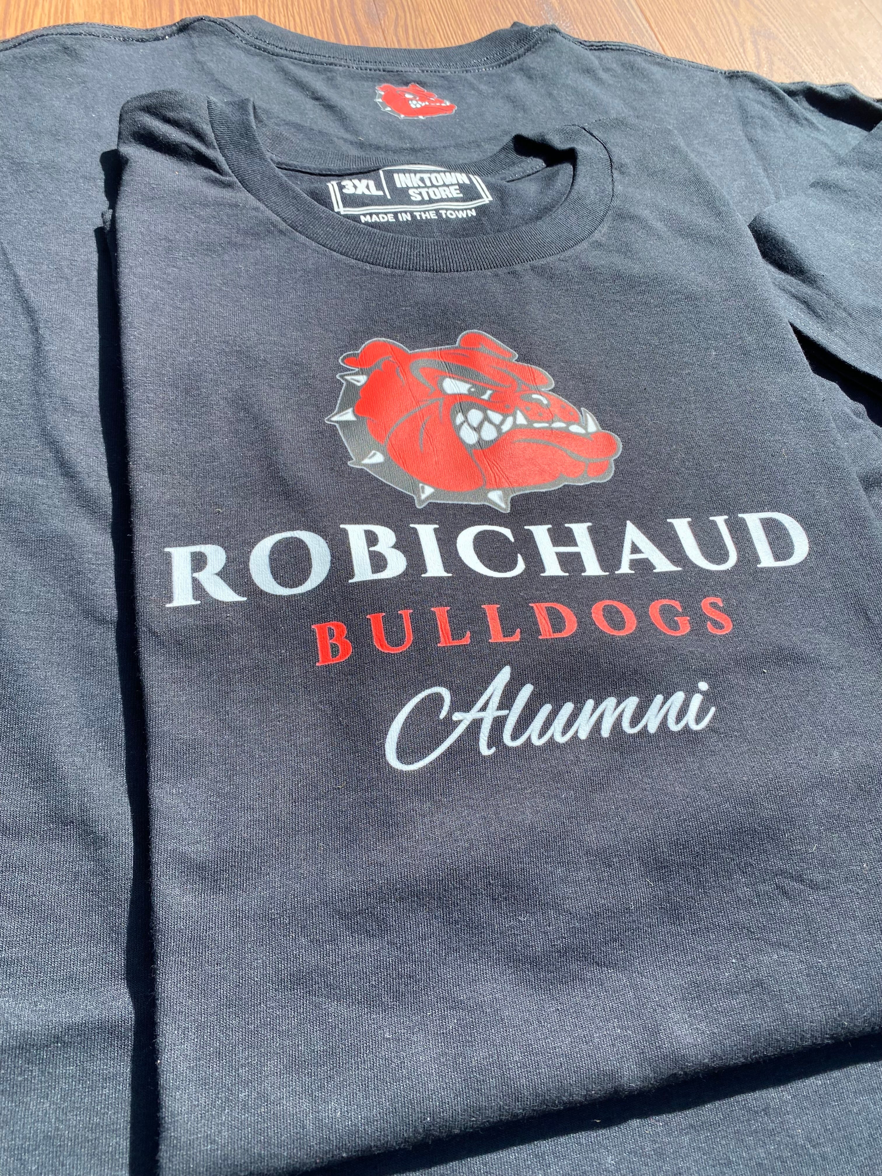 Robichaud Bulldogs Alumni Tee (black)