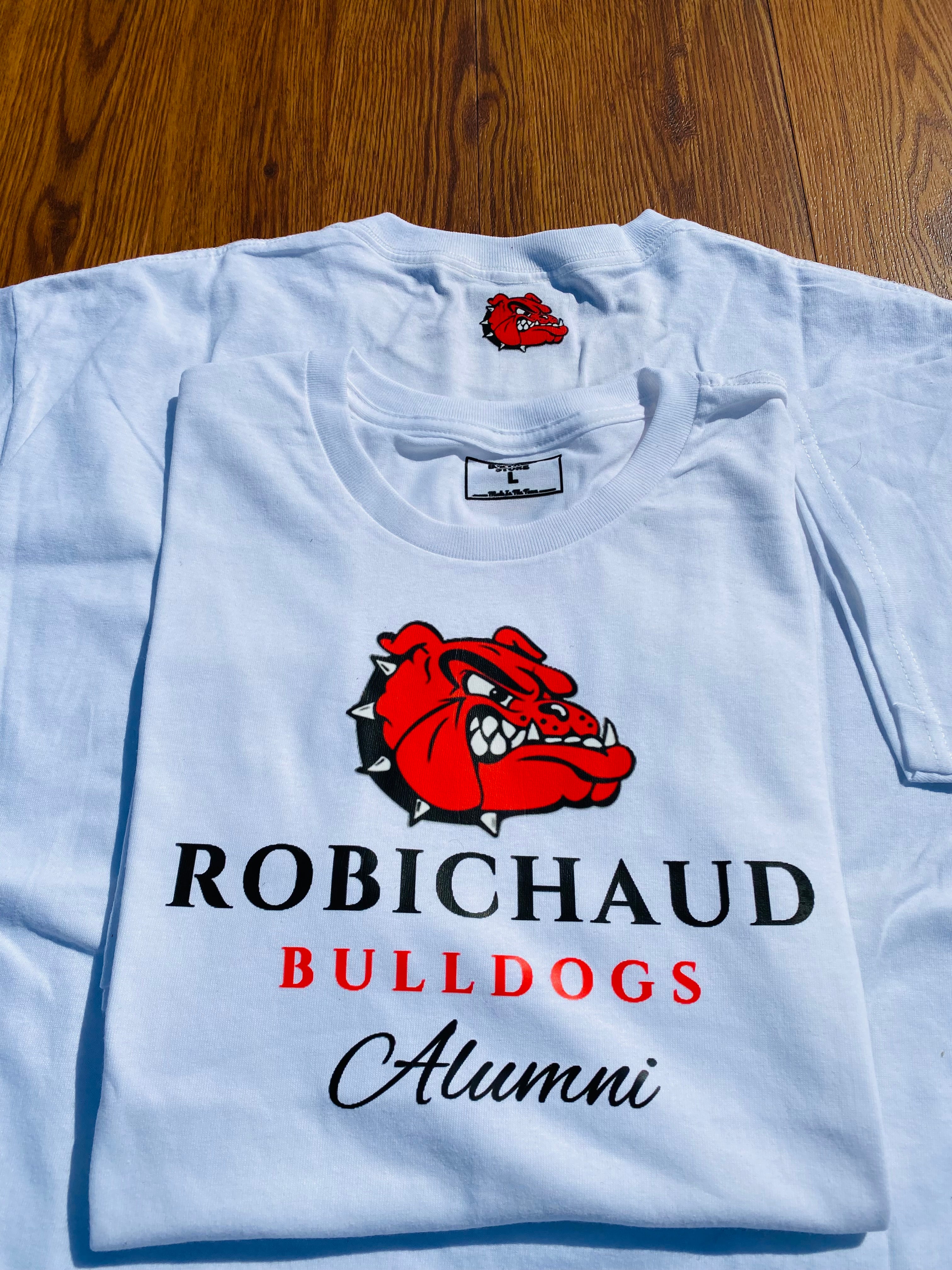 Robichaud Bulldogs Alumni Tee (white)