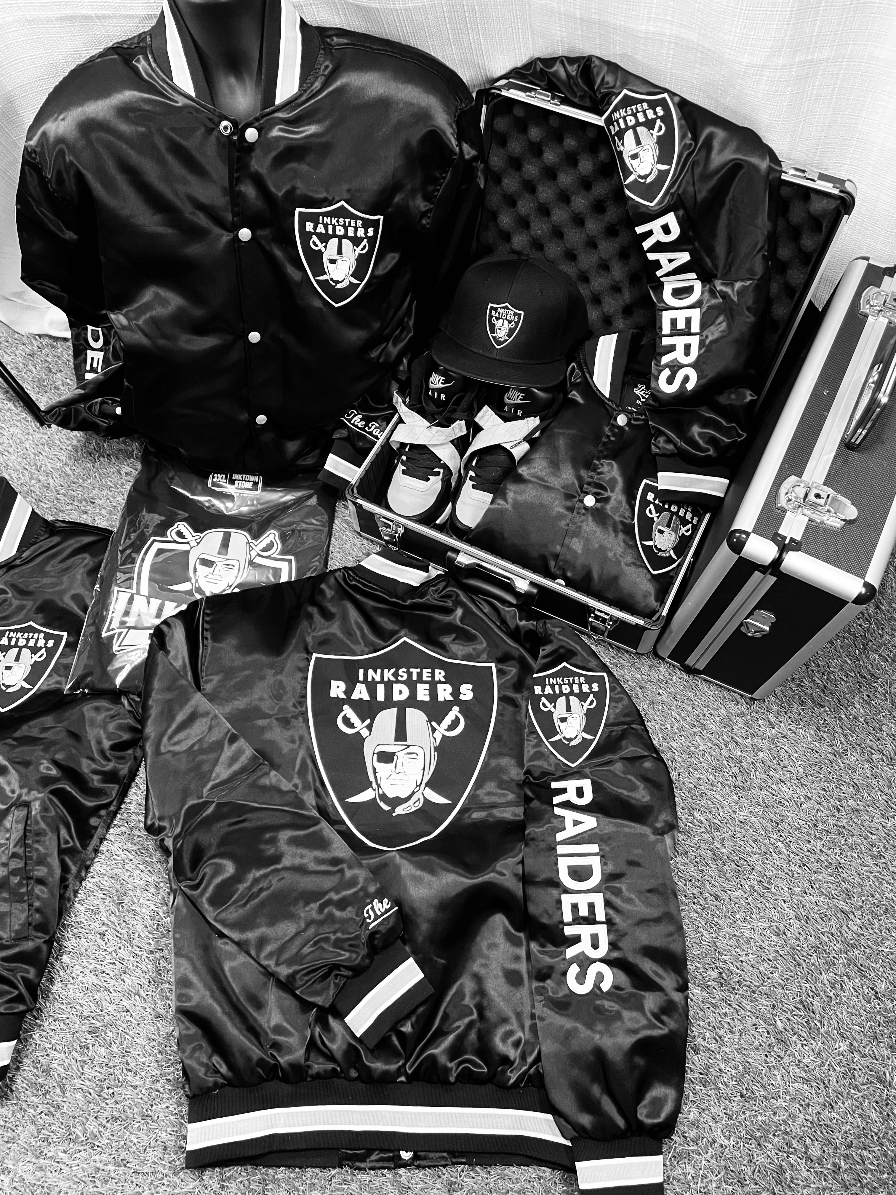 Inkster Raiders Bomber - Black