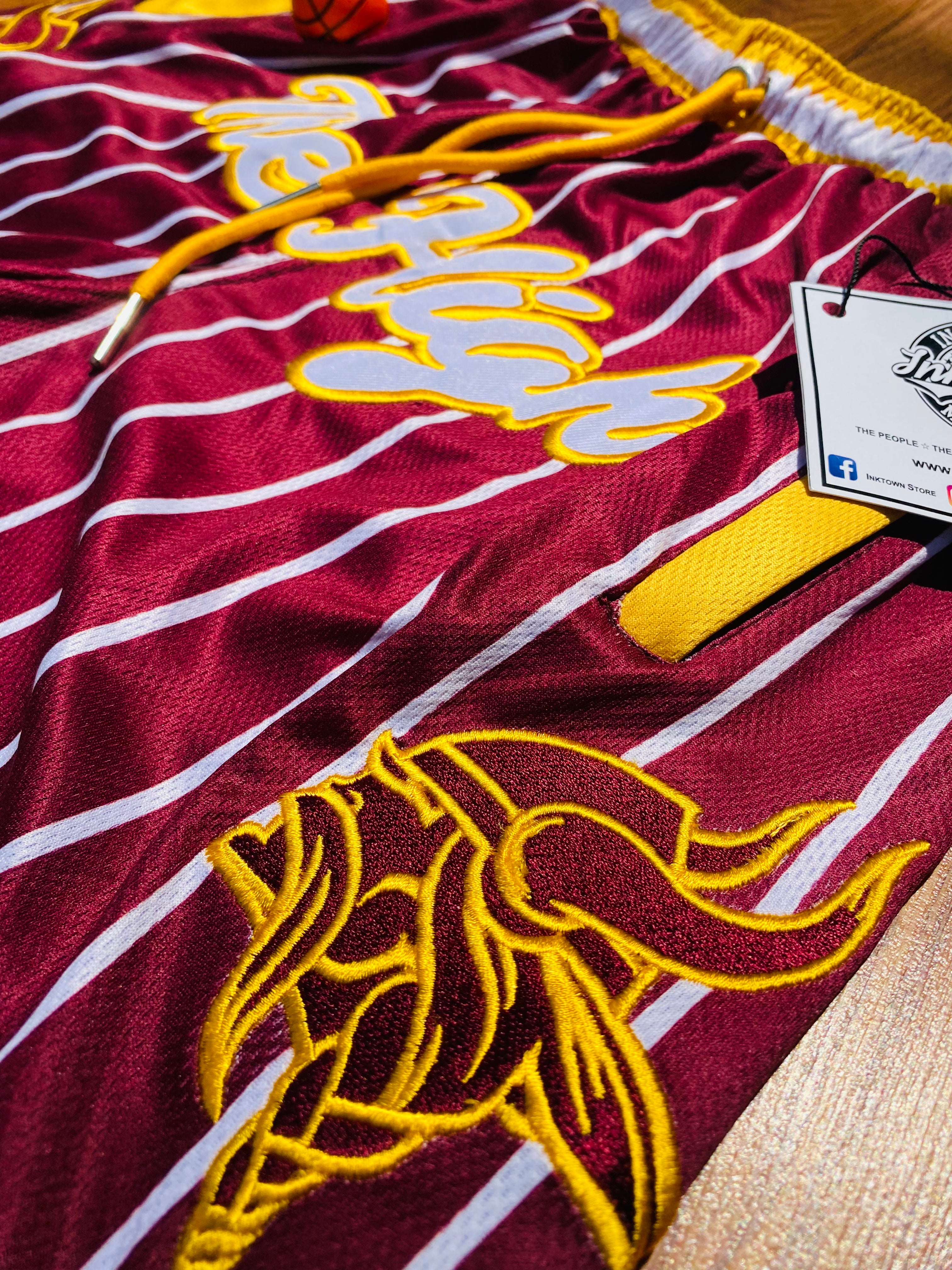 “The High” Shorts - Home (Maroon & Gold)