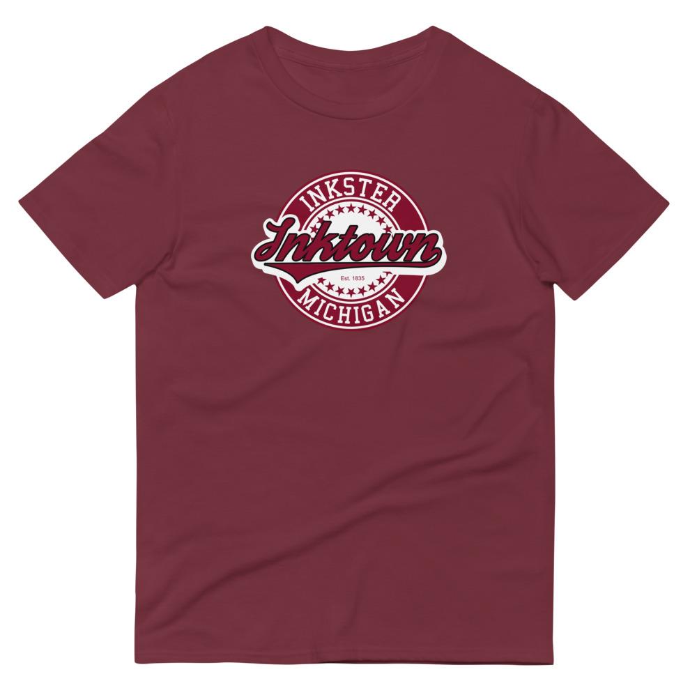 Inktown Men's Short-Sleeve T-Shirt (Maroon)