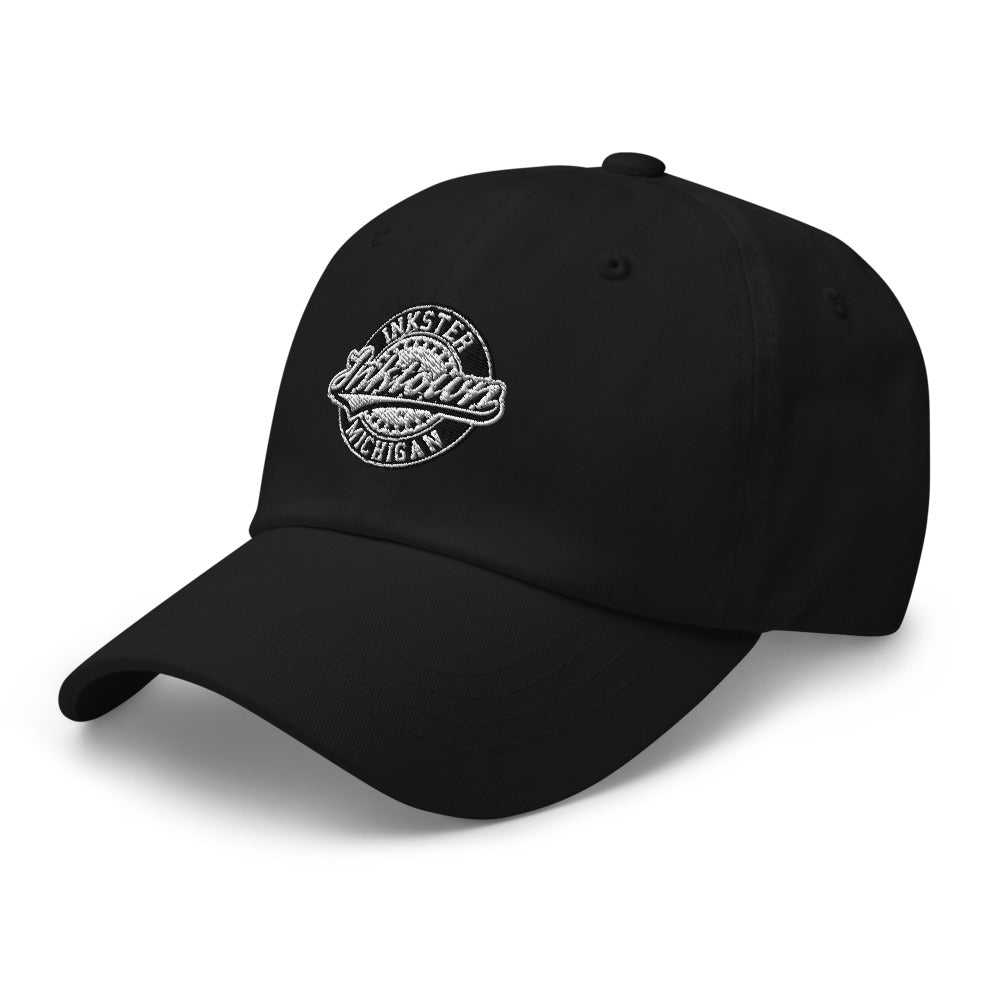 Dad Hat - Black w/ Black Logo
