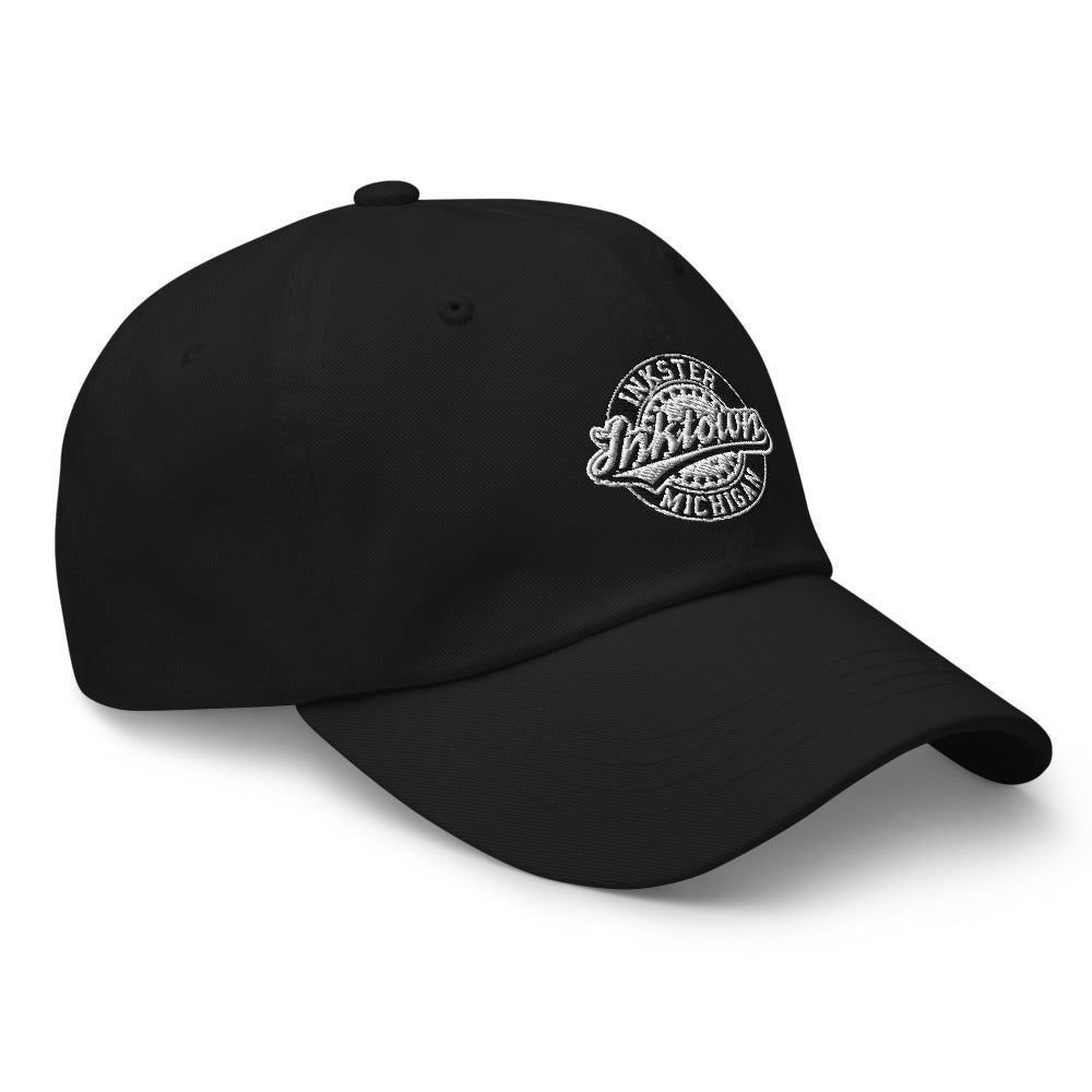 Dad Hat - Black w/ Black Logo